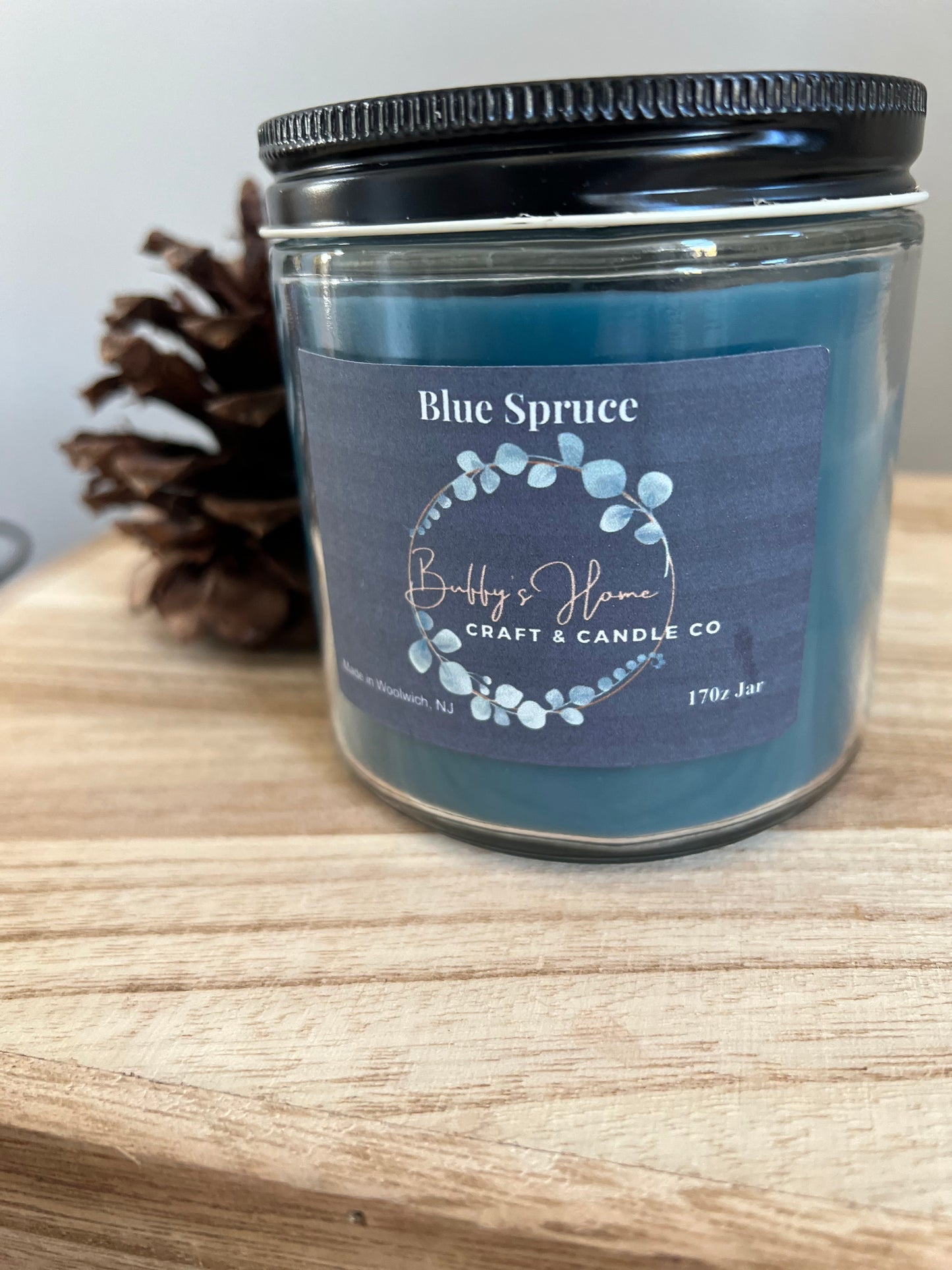 Blue spruce Candle