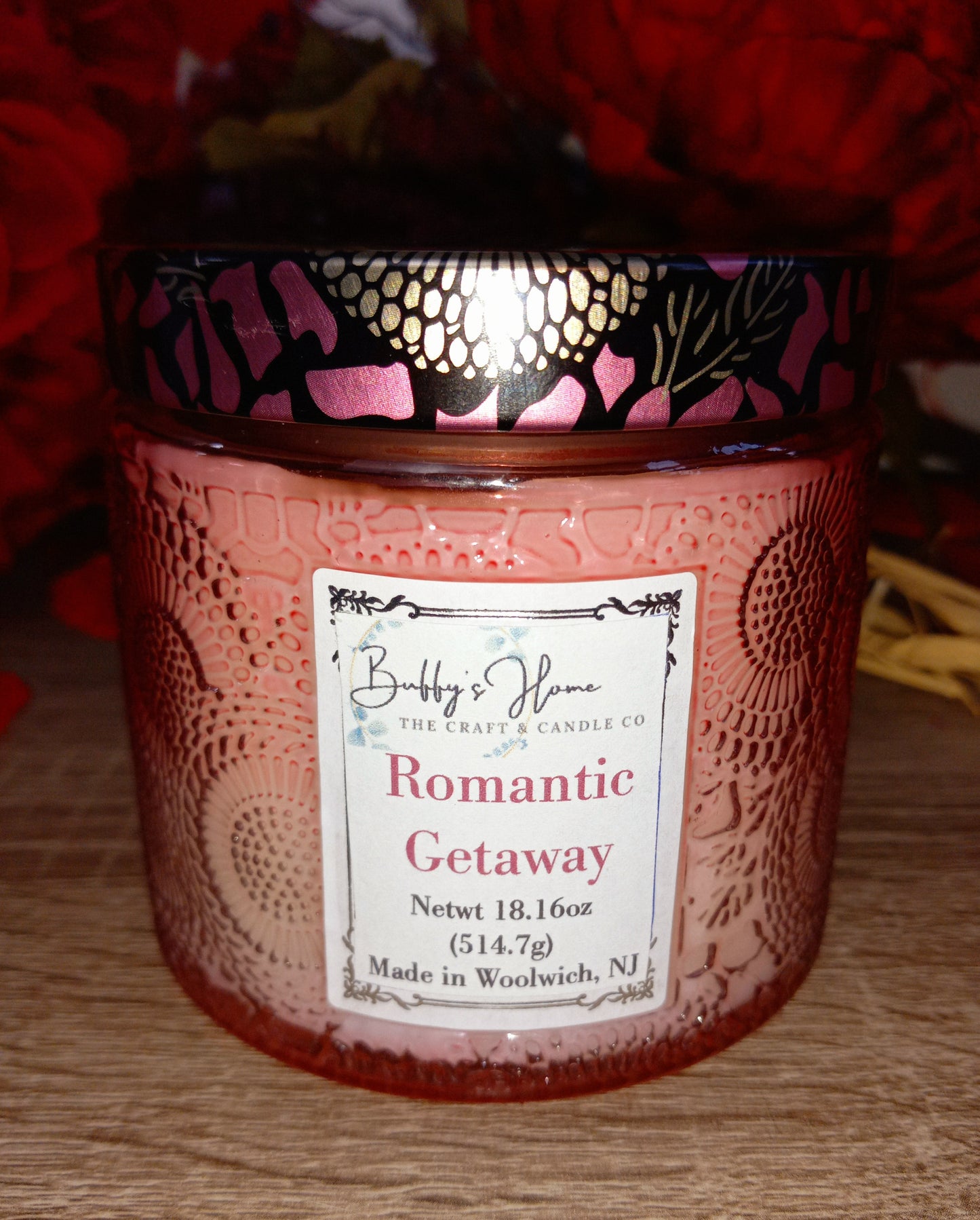 Designer Luxury Scented Candles, Loving You, Marry Me, or Romantic Getaway