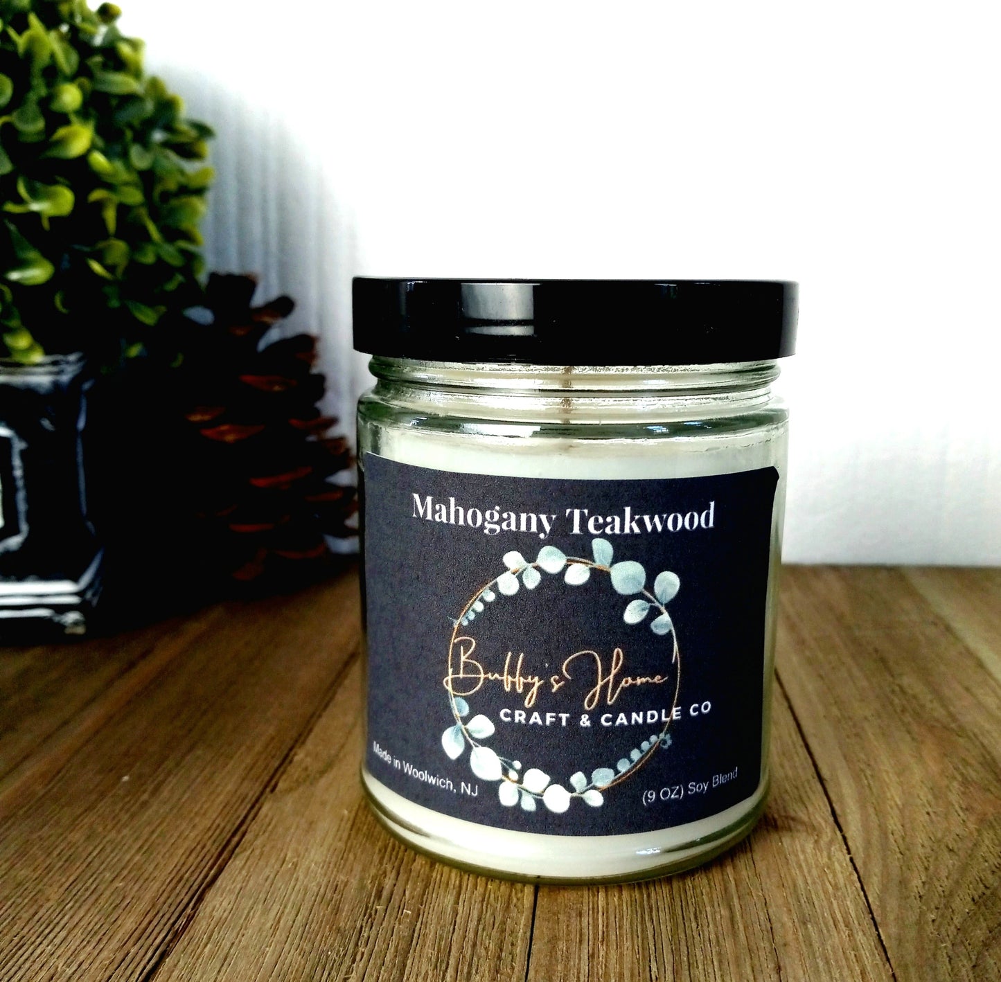 Mahogany Teakwood Fragrance Candles