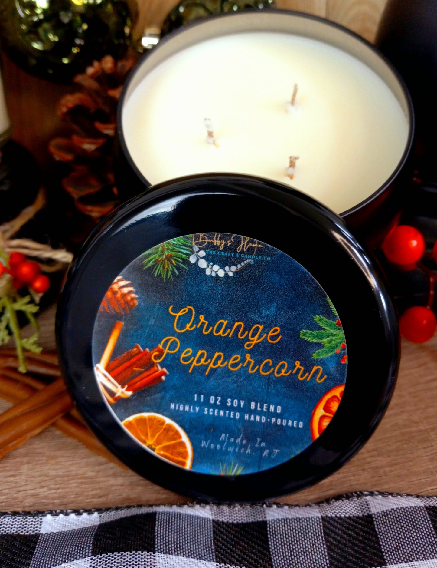 Best seller! Orange Peppercorn Candle