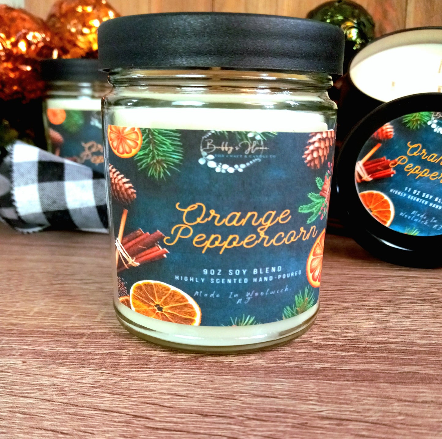 Best seller! Orange Peppercorn Candle