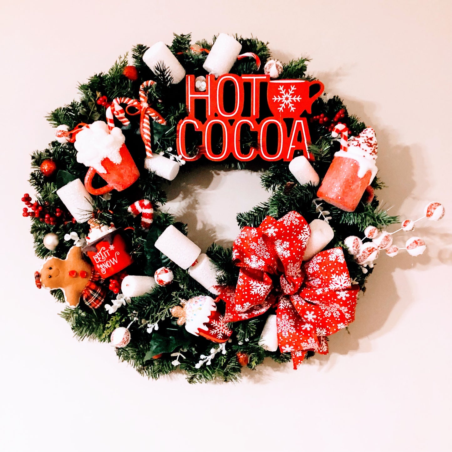 Hot Cocoa Wreath