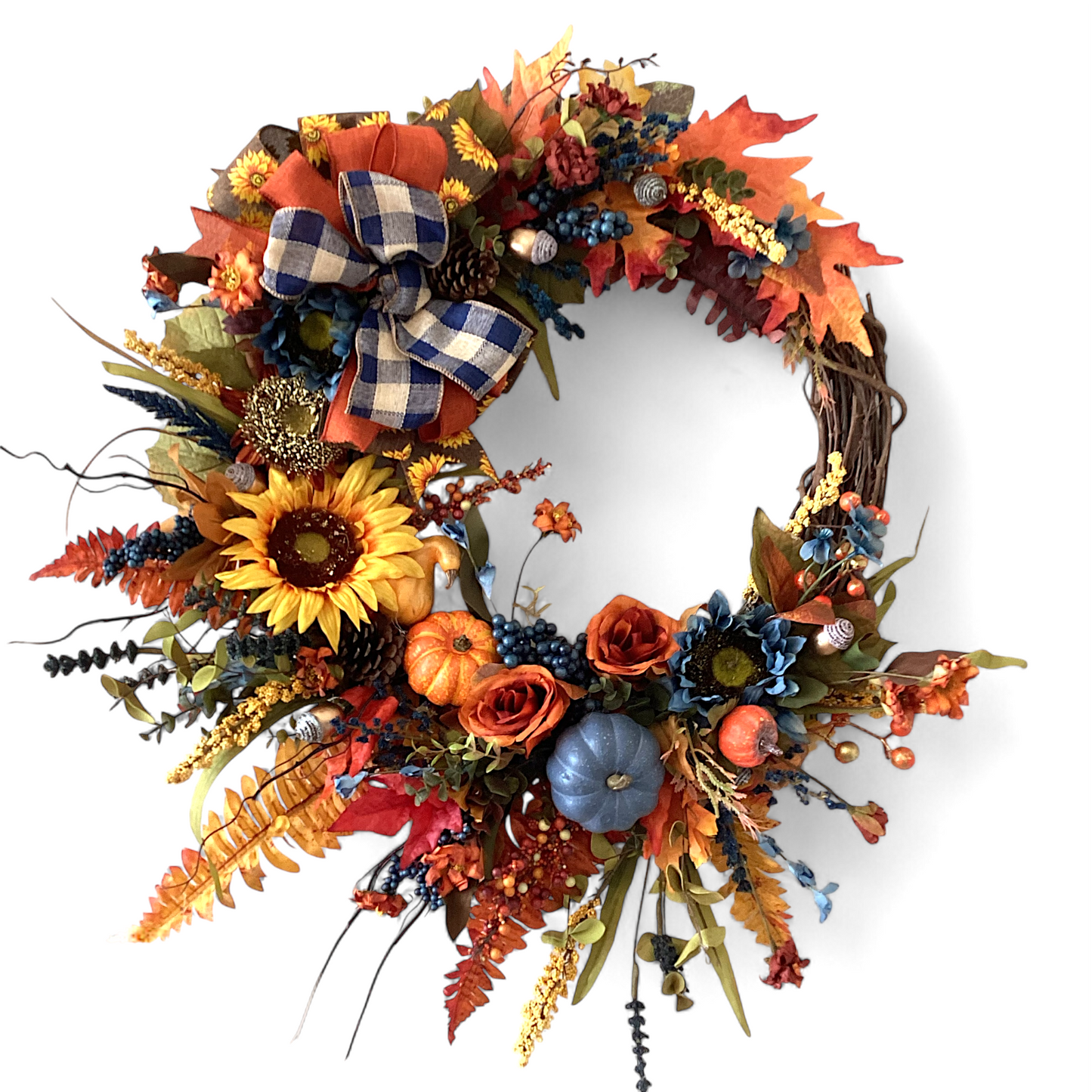 Rustic Charm Fall Wreath