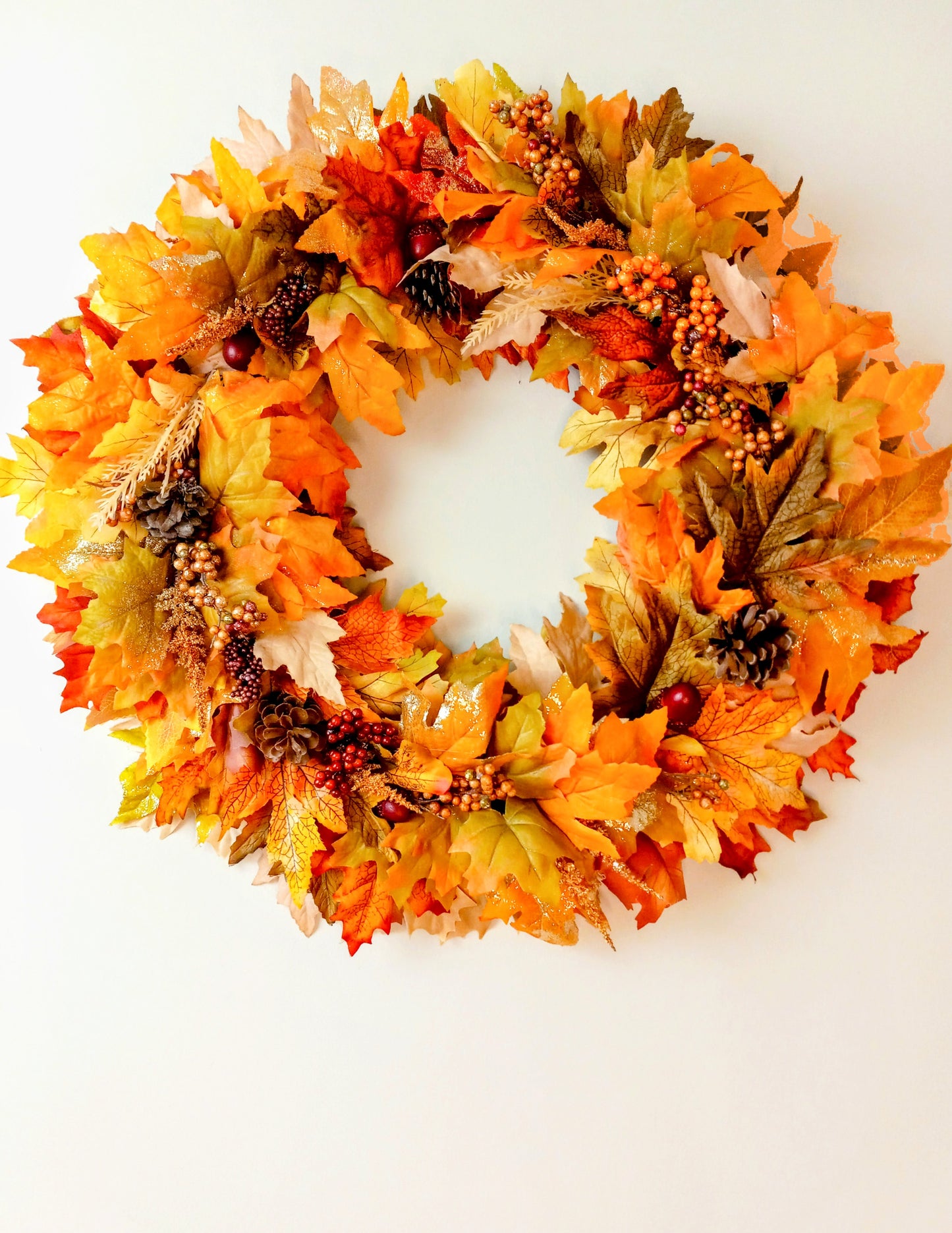 Fall Maple Leaf  Wreath