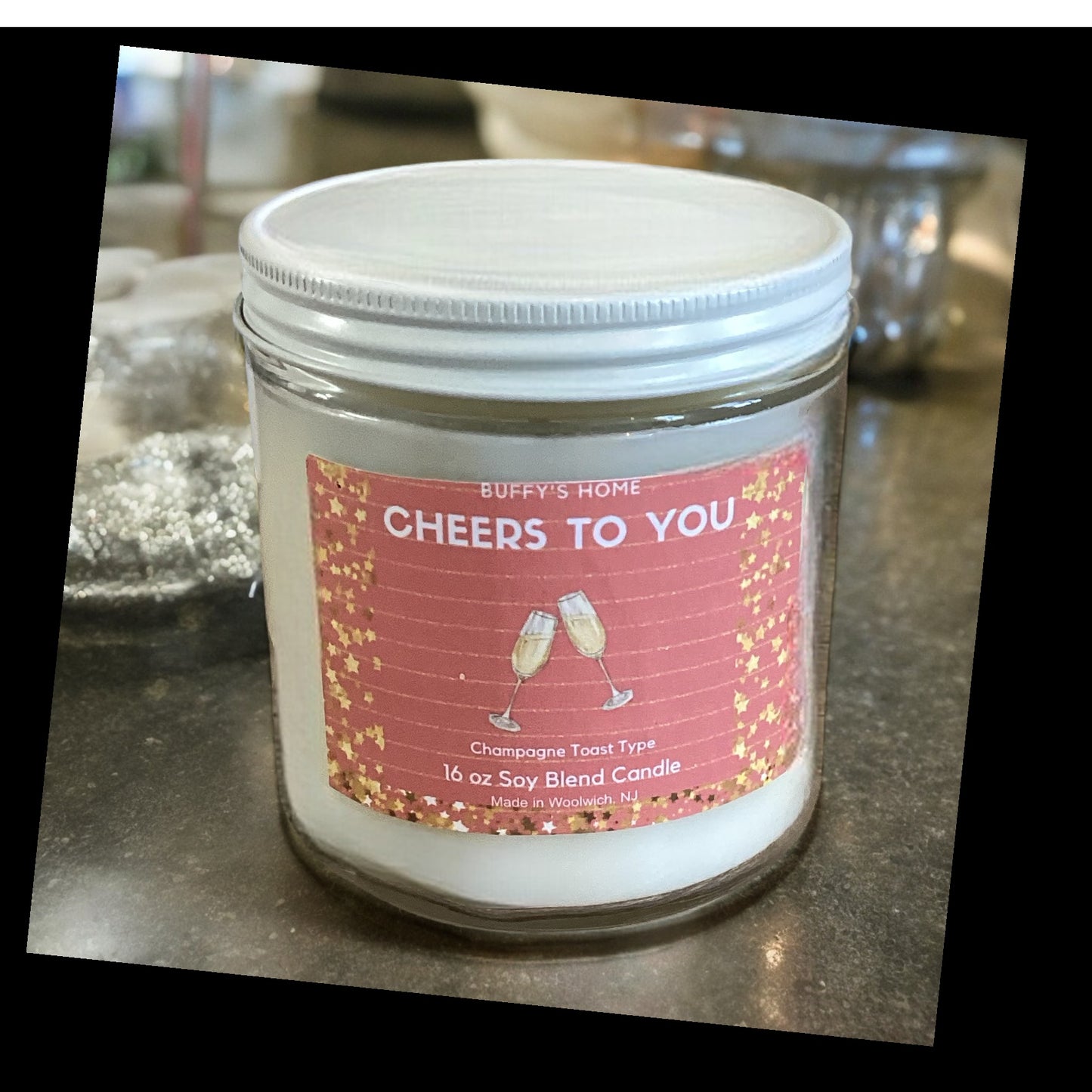 Cheers to you! Designer Fragrance Candle