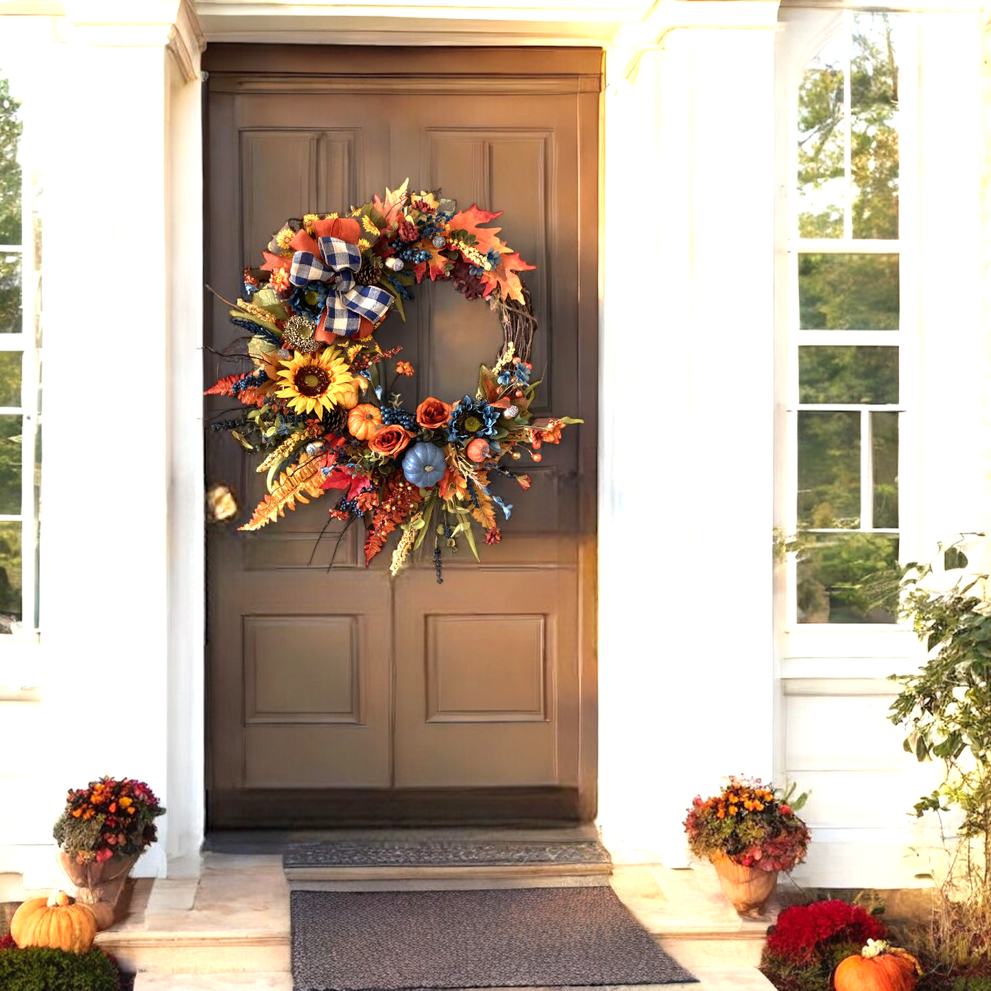 Rustic Charm Fall Wreath