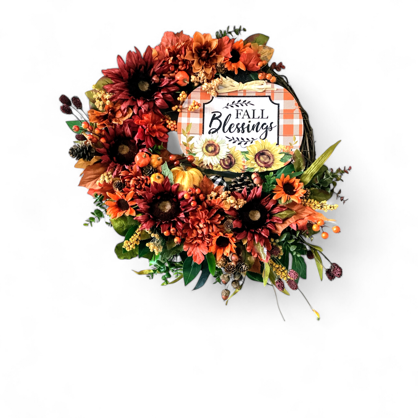 Fall Blessings Wreath