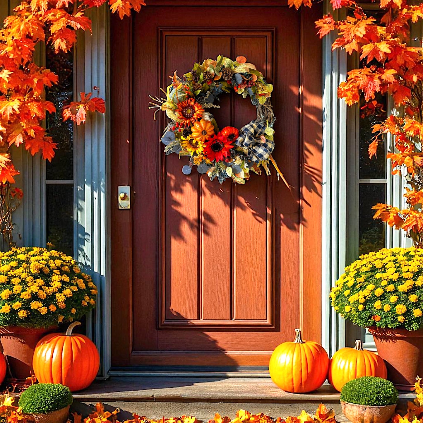 Harvest Gathering Wreath