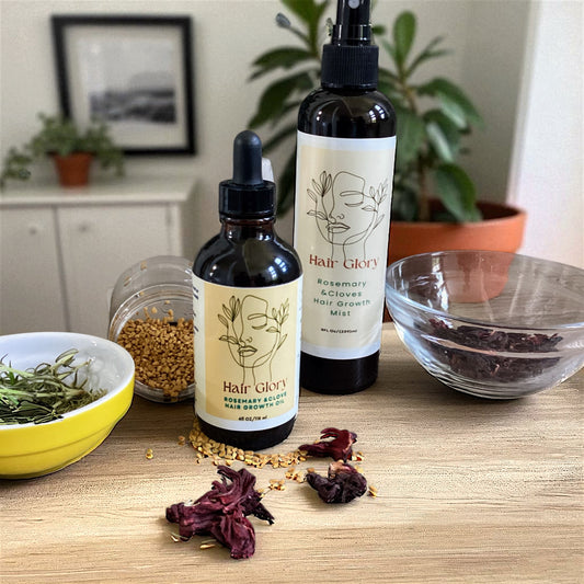 New! Hair Glory Herbal Growth Set