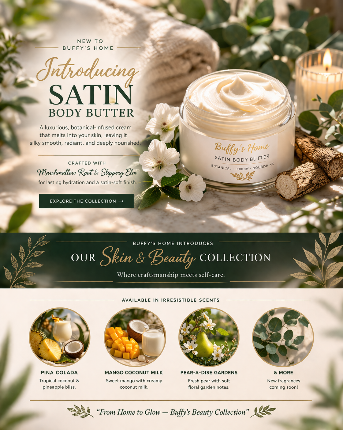 Satin Body Butter Line