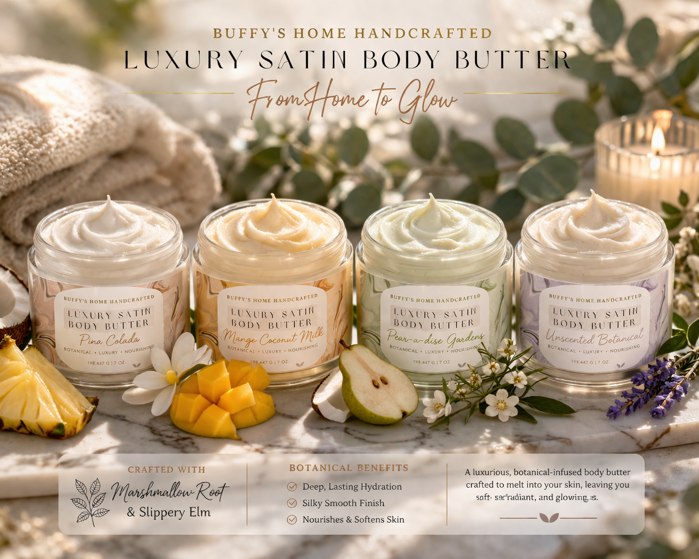 Satin Body Butter Line