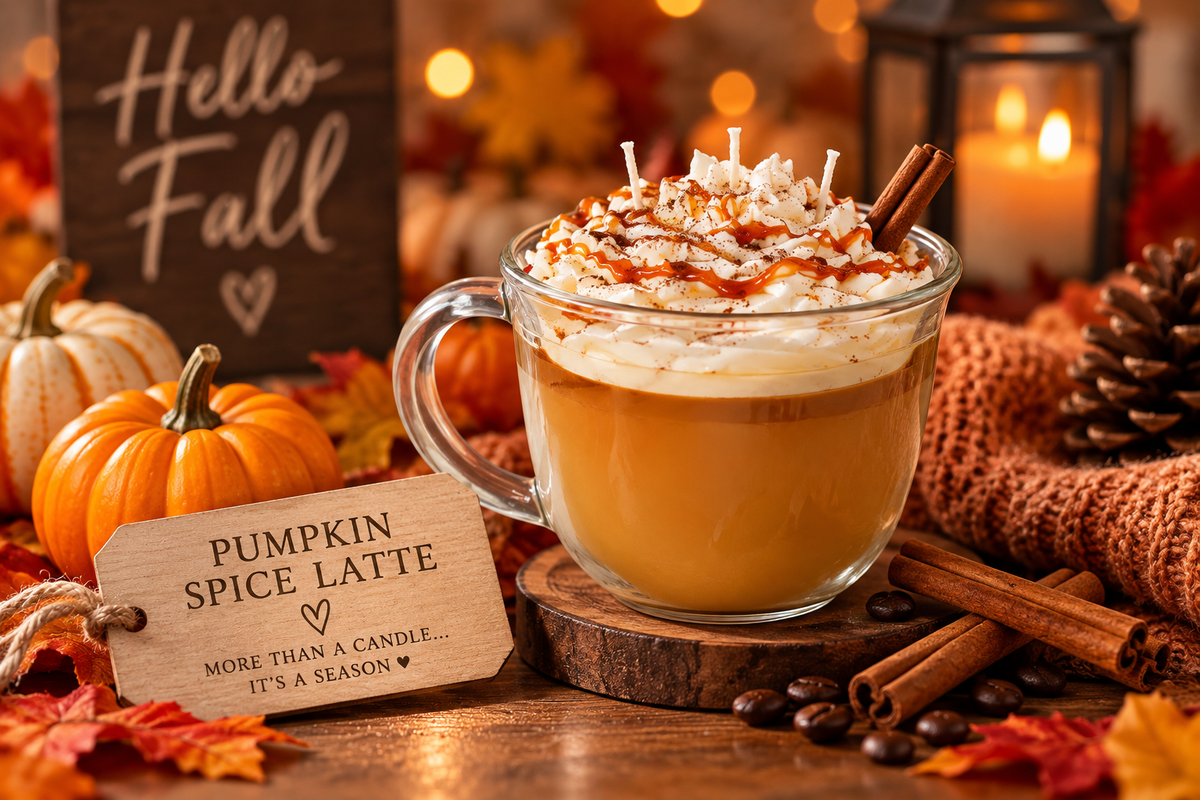 Best Seller! Pumpkin Spice Latte 17oz Candle Mug