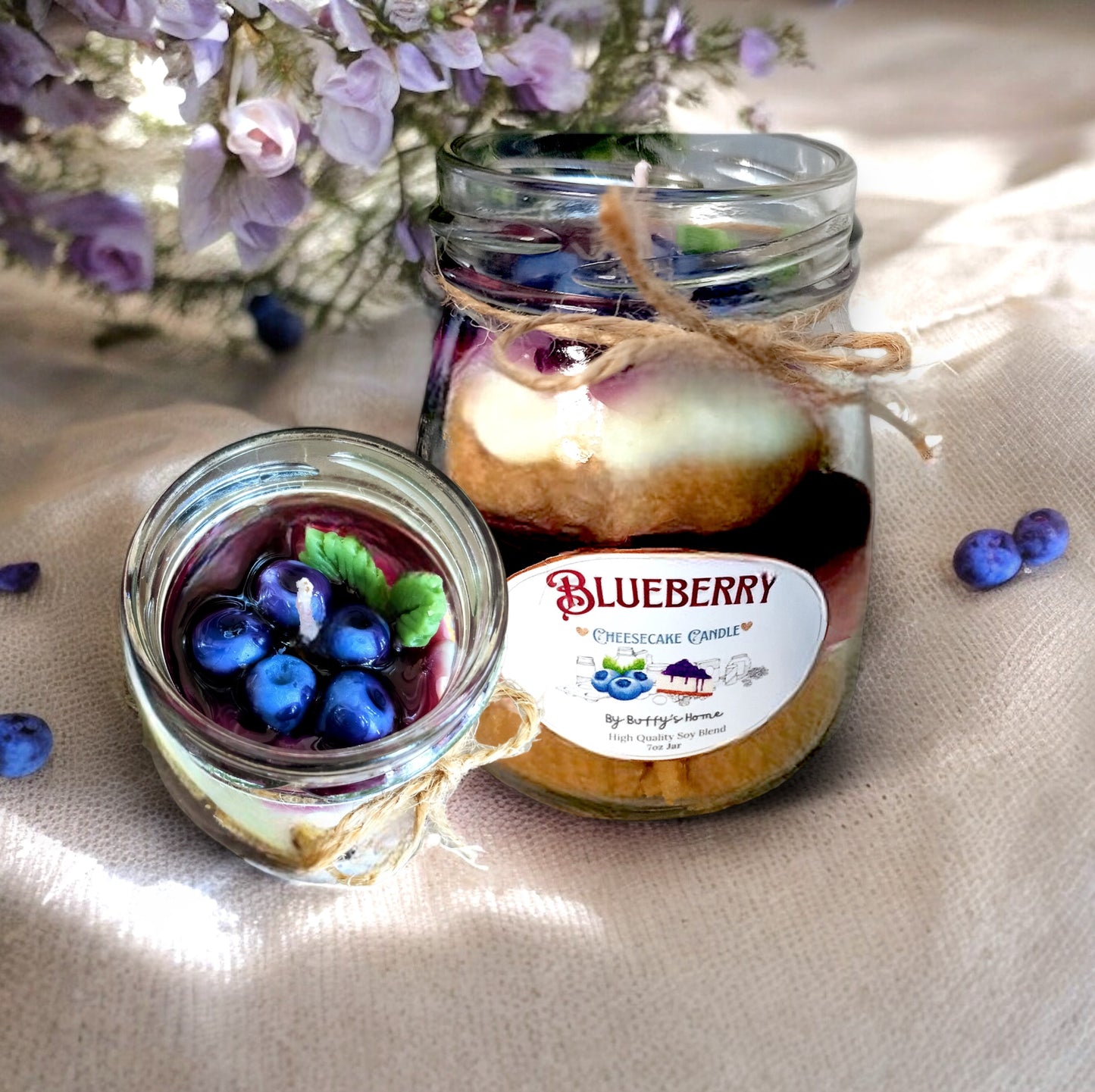 Blueberry Cheesecake Parfait Candle (25oz)