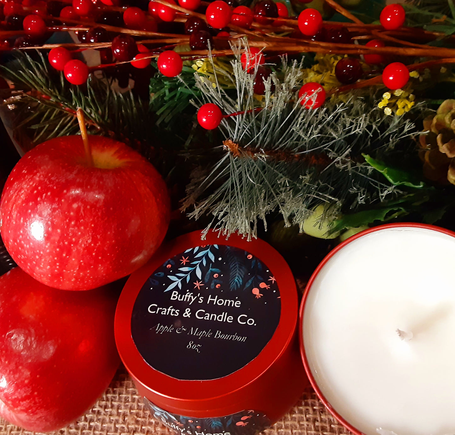 Best Seller!! Apple Maple Bourbon Candle