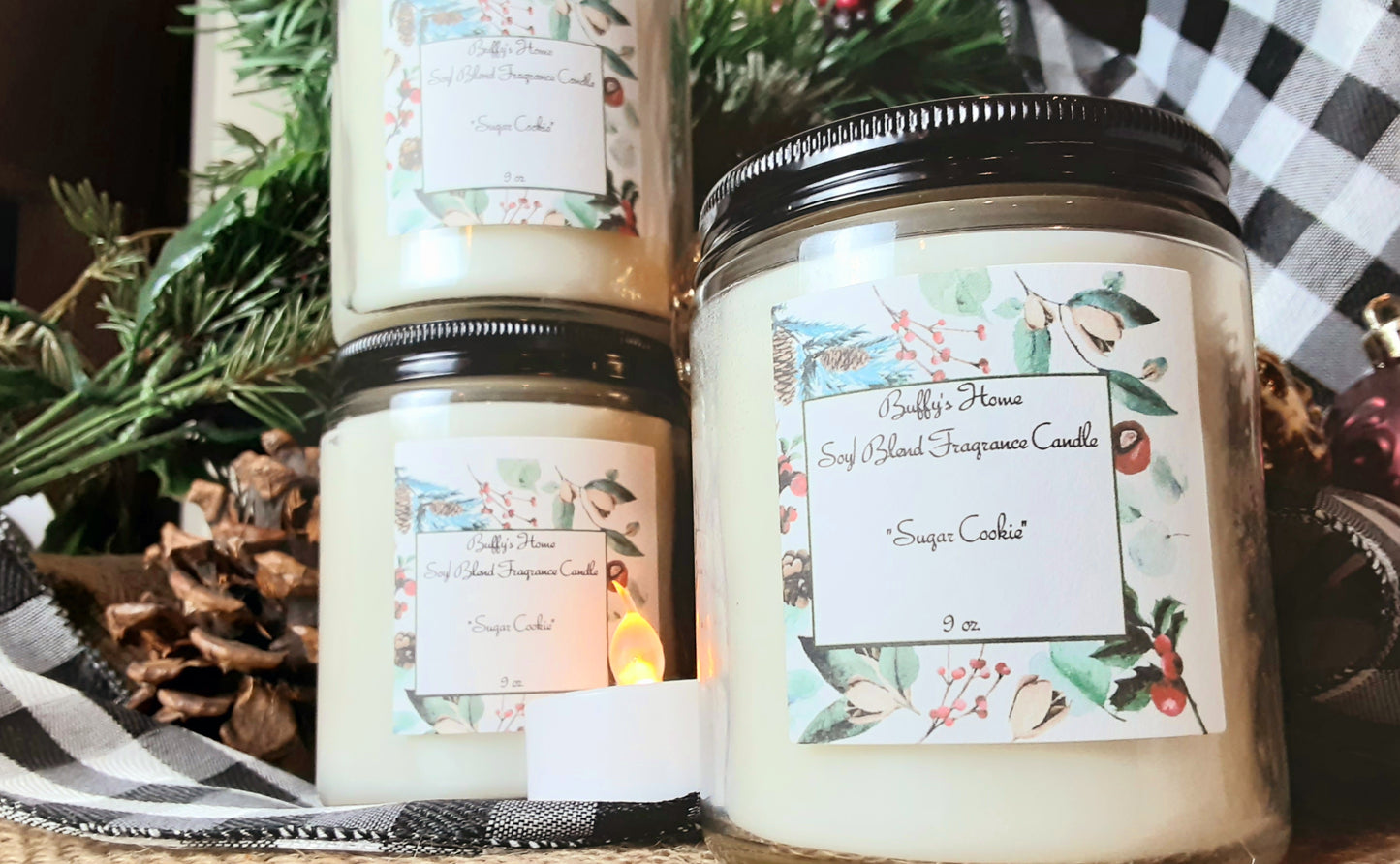 Sugar Cookie Candle 9oz Jar