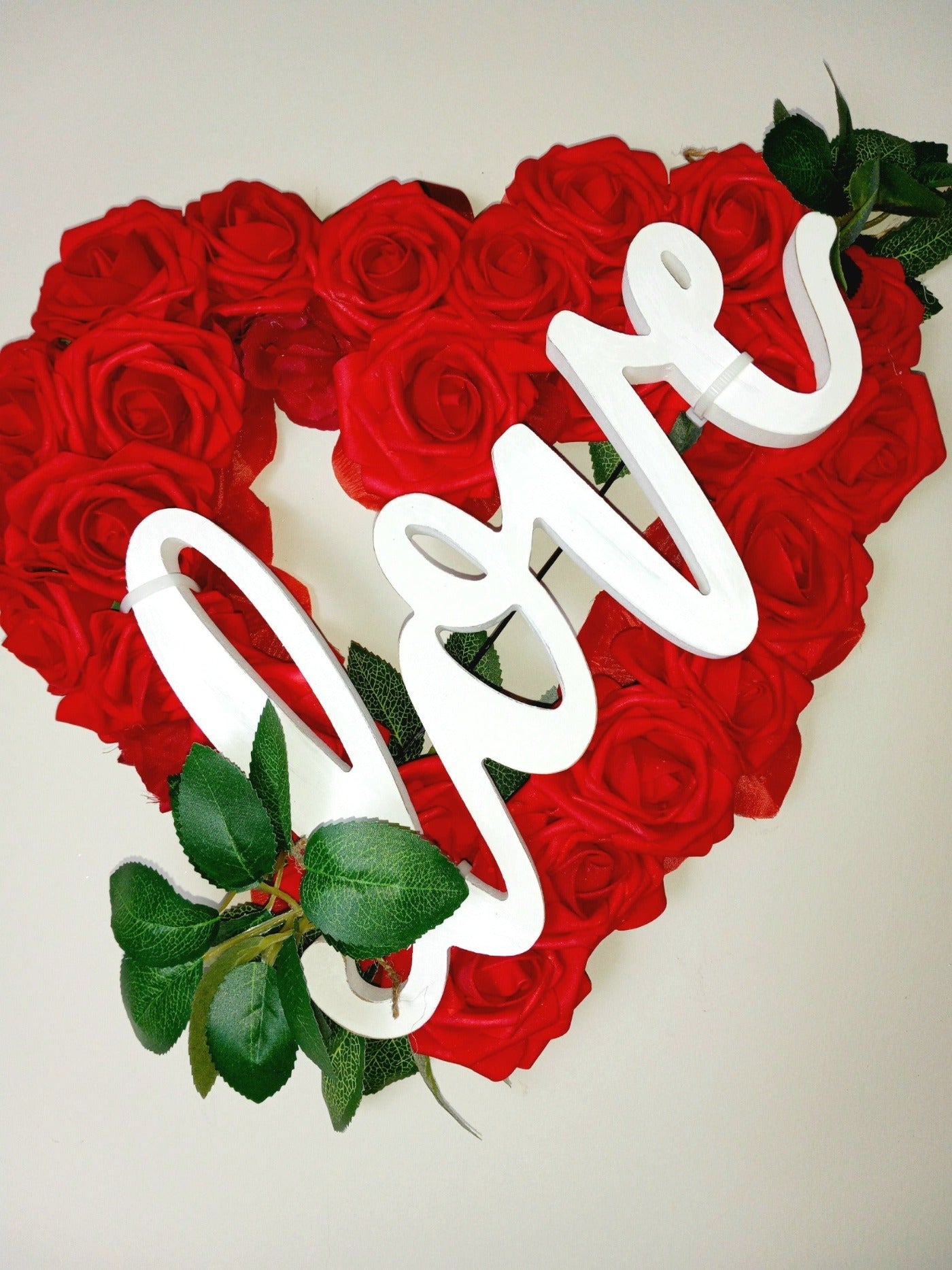 Heart Shape Rose Wreath