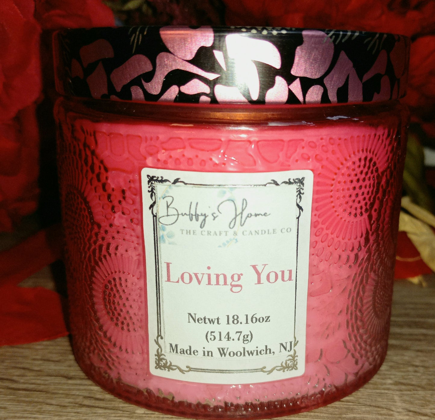 Designer Luxury Scented Candles, Loving You, Marry Me, or Romantic Getaway