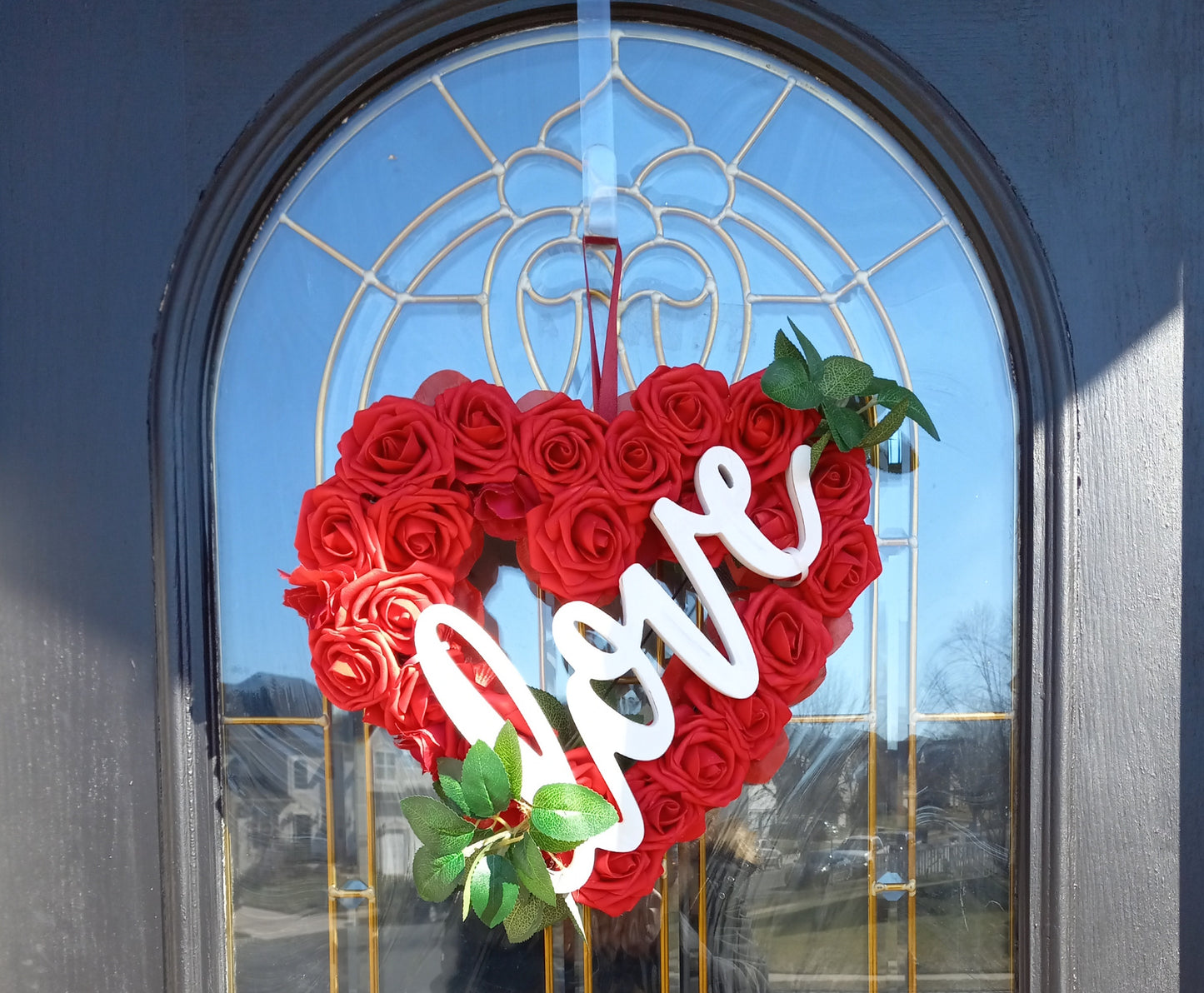 Heart Shape Rose Wreath