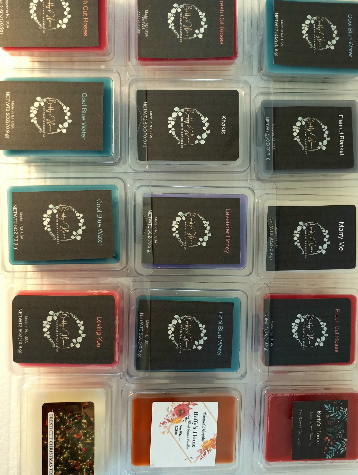 Wax Melts (6 cube pack)