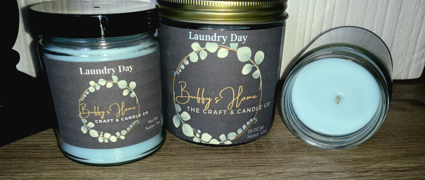 Best Seller!! Laundry Day Fragrance Candle