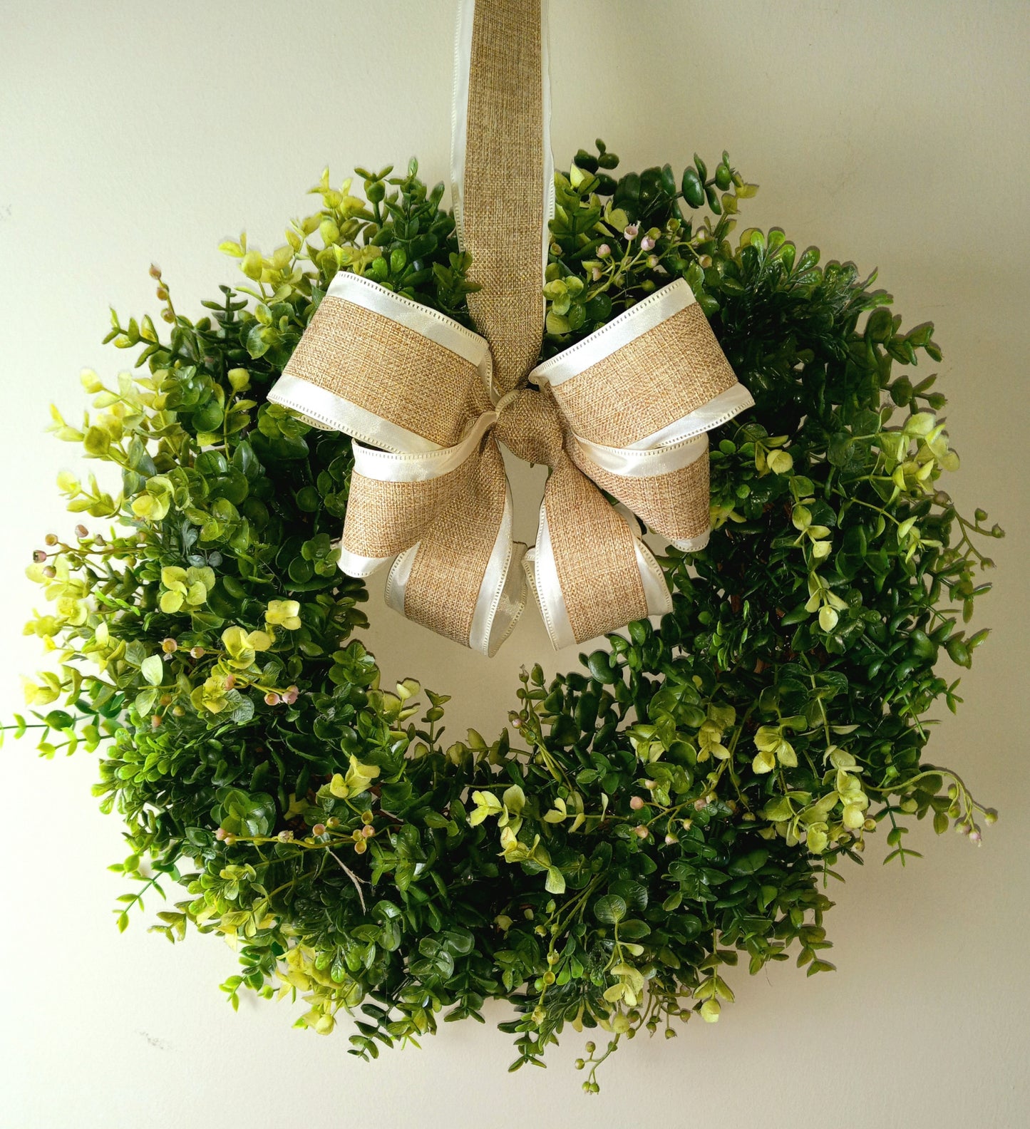 SALE! Eucalyptus & Beach Basswood Wreath