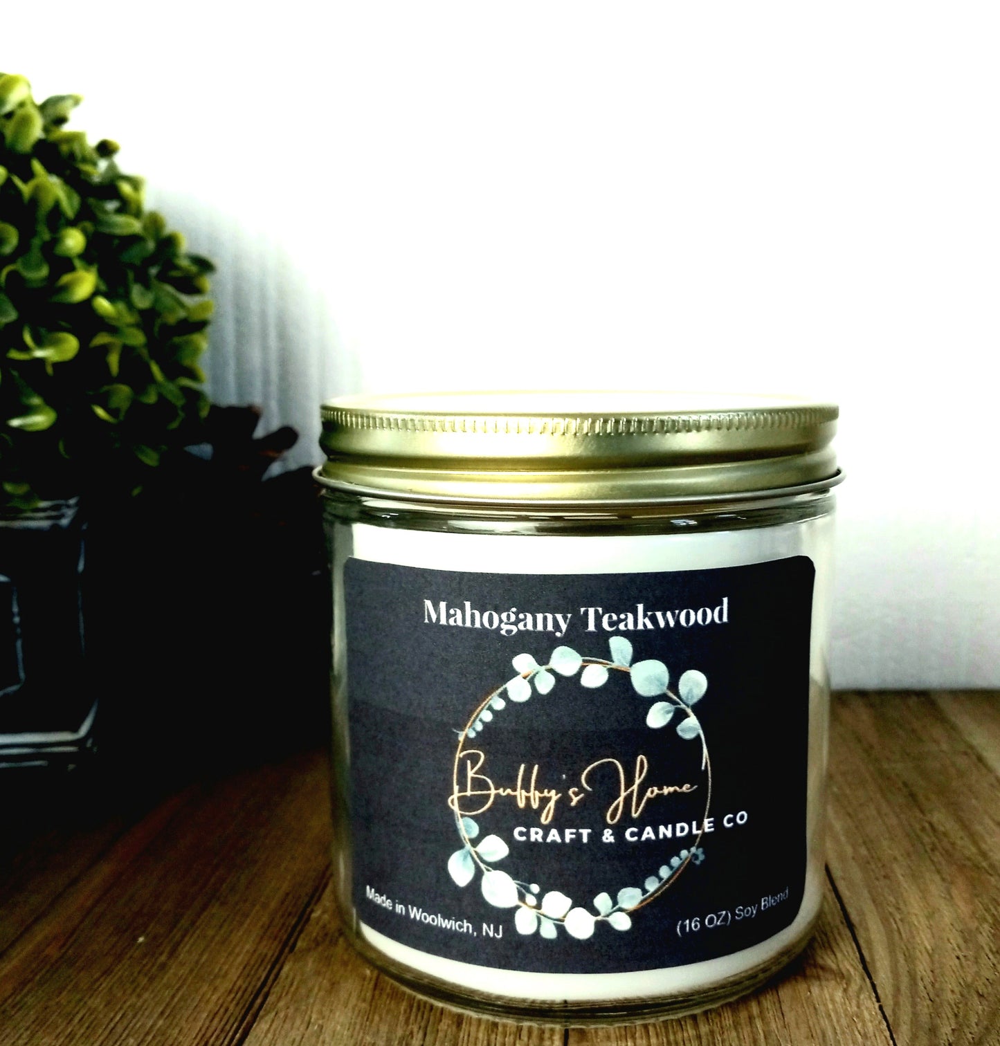 Mahogany Teakwood Fragrance Candles