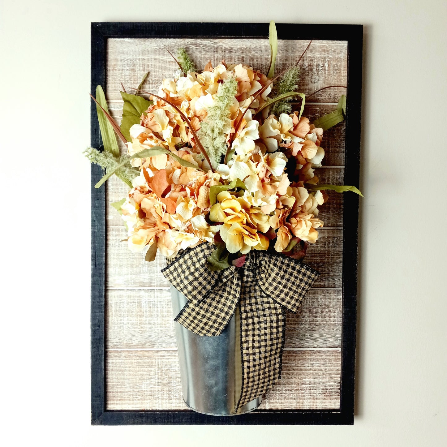 Modern Farmhouse Floral Frame