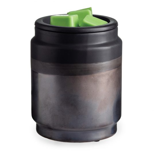 New! Black Dipped Flip Dish Wax Warmer