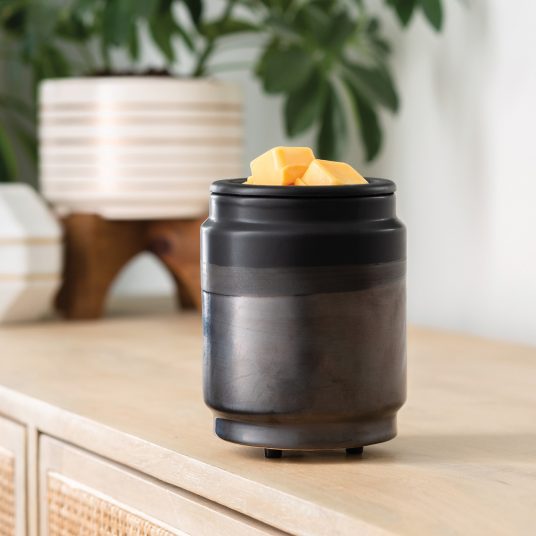 New! Black Dipped Flip Dish Wax Warmer